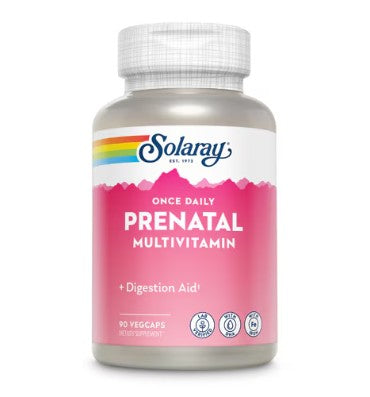 Multivitamínico Prenatal, soporte Mamá y Bebé. 90 VCaps