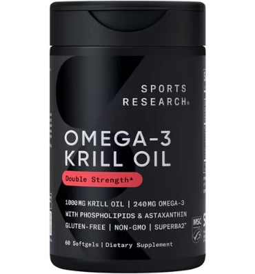 Omega 3 Aceite de Krill Doble Potencia. 1000 mg.