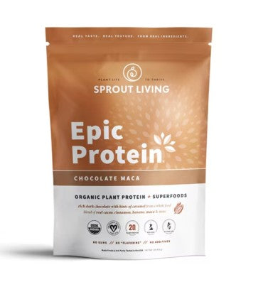 Proteína Epic Vegana con Superfoods Chocolate Maca. 454 gr.