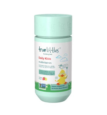 Multivitamínico para Niños +2, True Littles Daily, gomitas de pectina. 2 opc