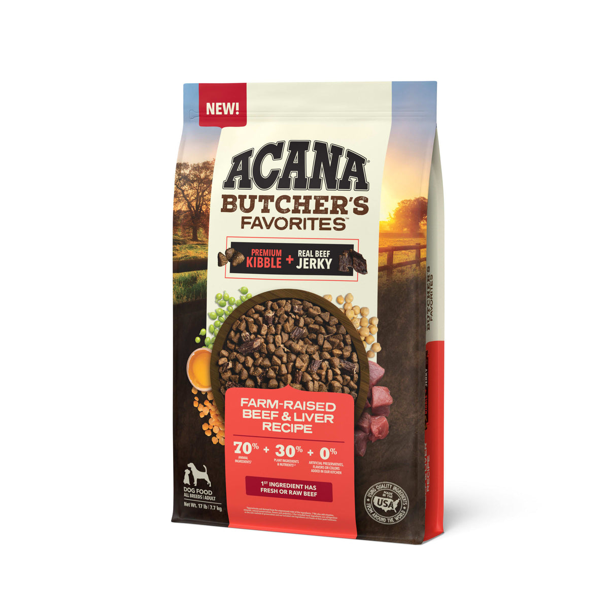 ACANA Butcher's Favorites Beef Liver 17 lb / 7.71 kg