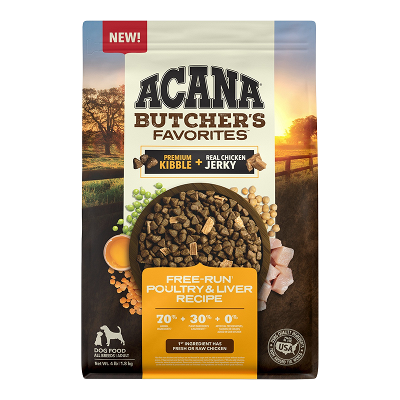 ACANA Butcher's Favorites Poultry Liver 4 lb / 1.81 kg