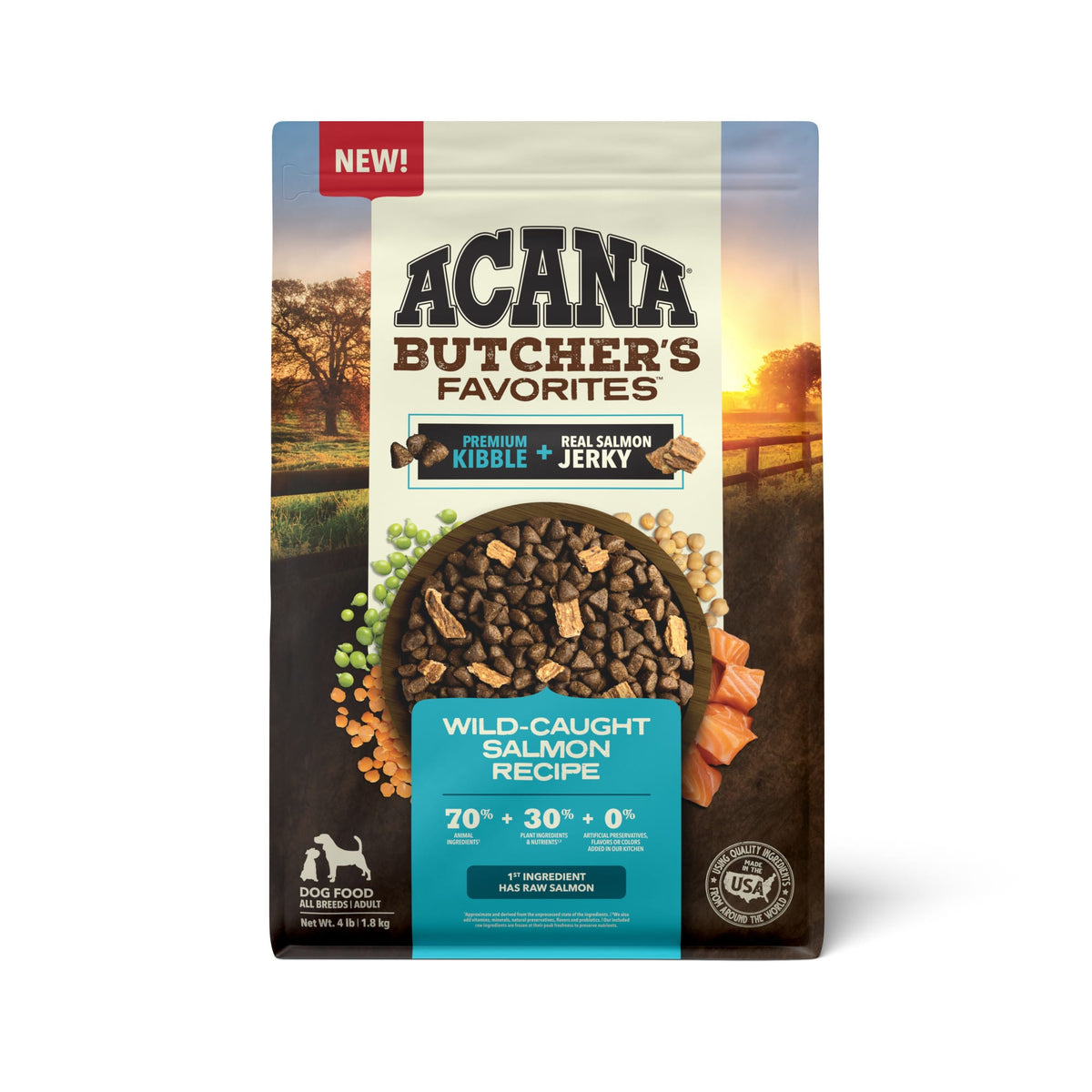 ACANA Butcher's Favorites Wild-Caught Salmon 4 lb / 1.81 kg