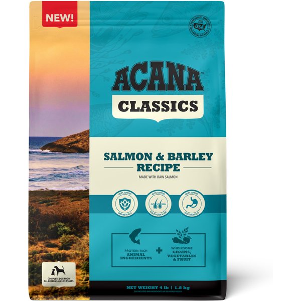 ACANA Classics Salmón y Cebada bolsa 4 lb (1.81 kg)