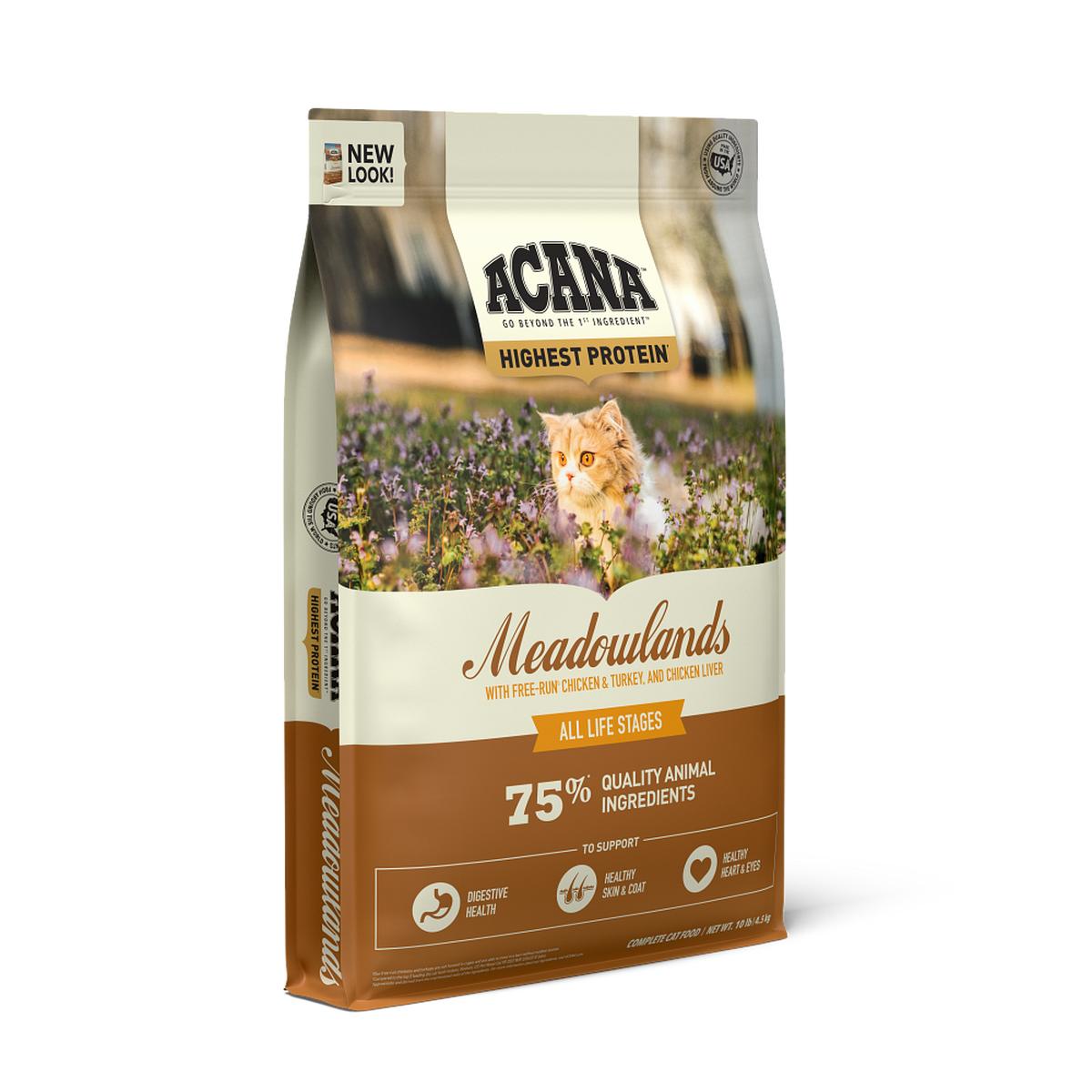 ACANA Highest Protein Meadowlands 10 lb / 4.54 kg