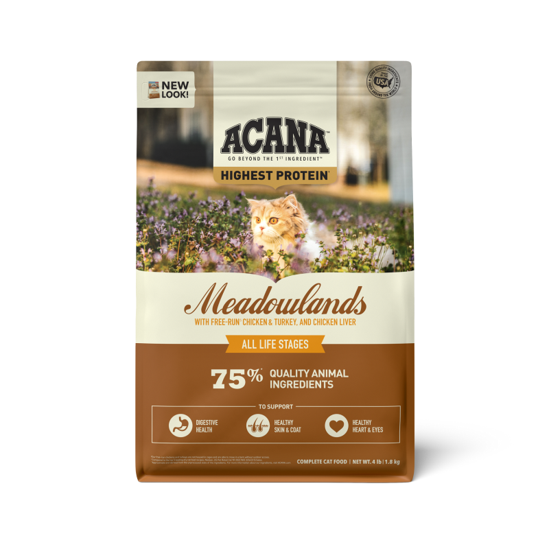 ACANA Highest Protein Meadowlands 4 lb / 1.81 kg