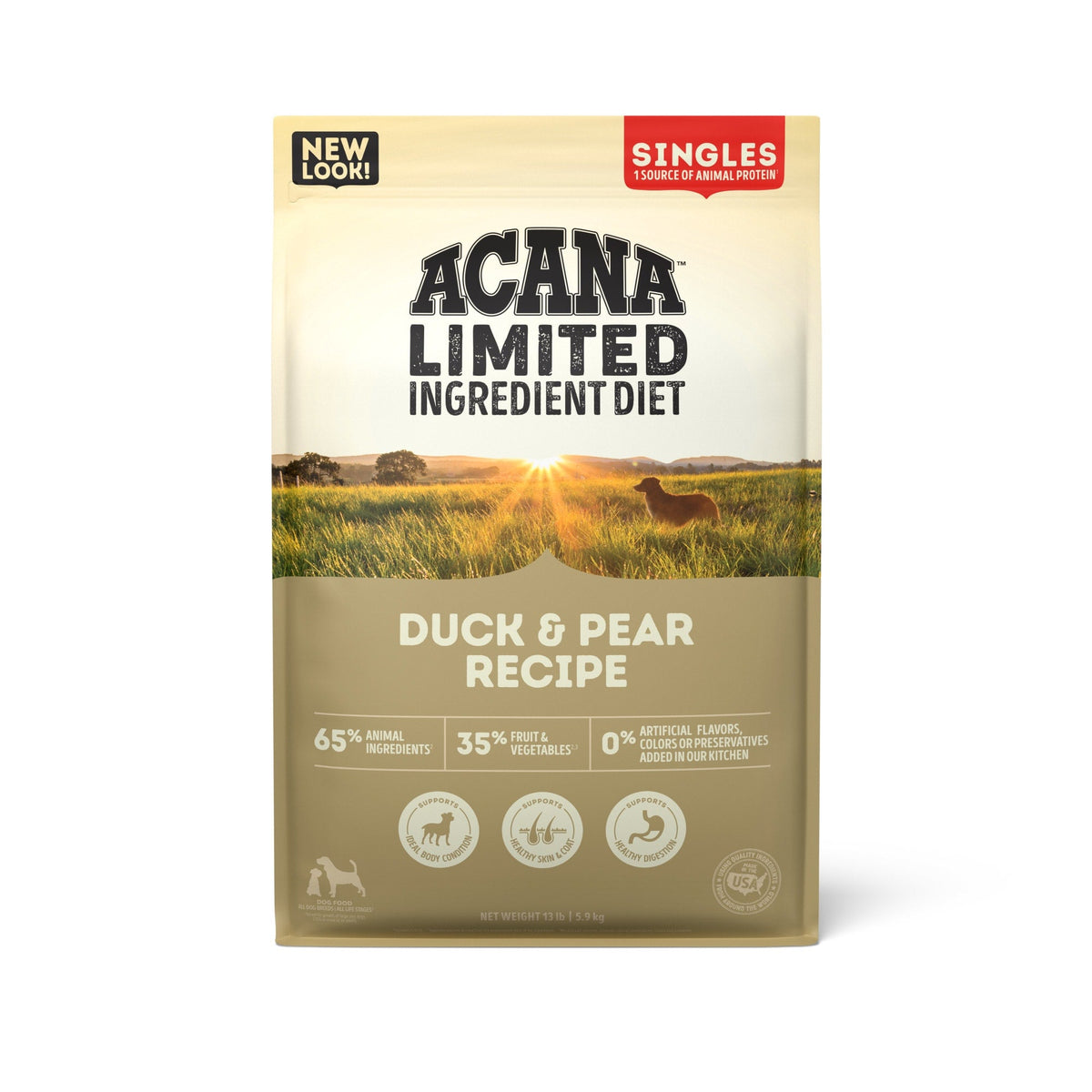 ACANA Singles duck-pear bolsa 13 lb