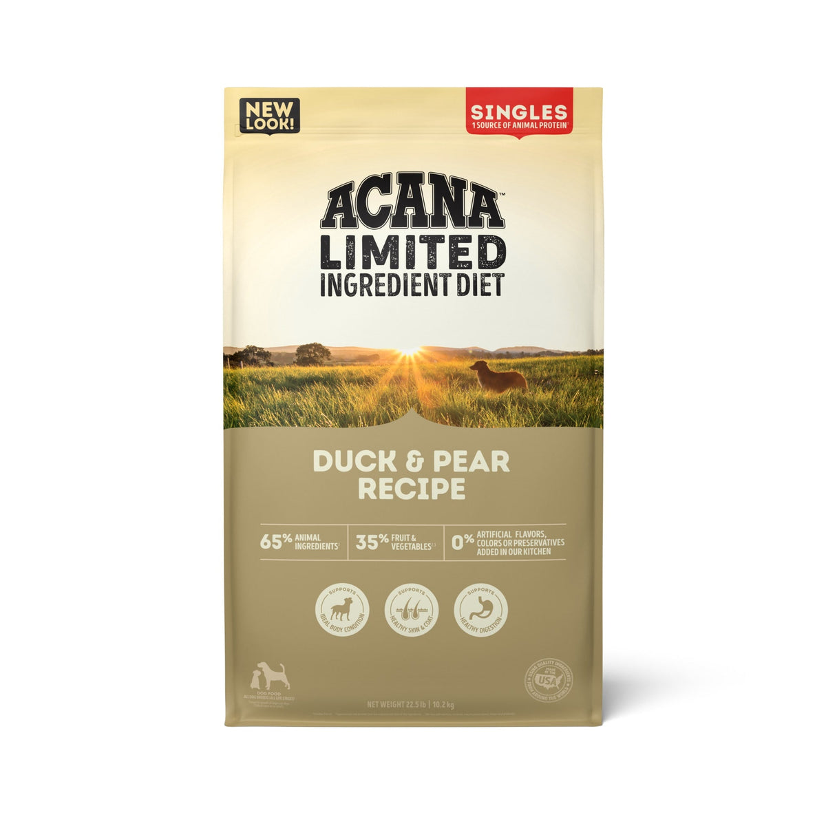 ACANA Singles duck-pear bolsa 22.5 lb