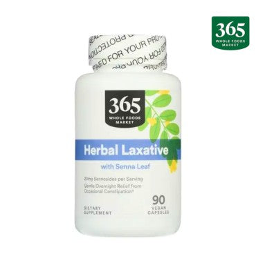 Herbal Laxative with Senna Leaf. 90 Vcaps