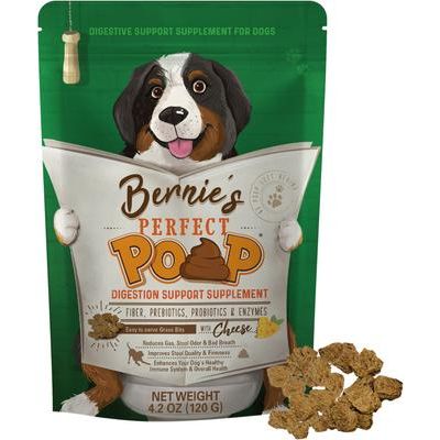 Bernie's, Perfect Poop, fibra + prebióticos + probióticos + enzimas, varios sabores, 120 / 363 / 850 g.