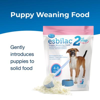 PetAg, Esbilac Healthy Development / 2nd Step, Puppy Weaning Food, DHA + Vitamin E, 397 g / 2.27 kg.