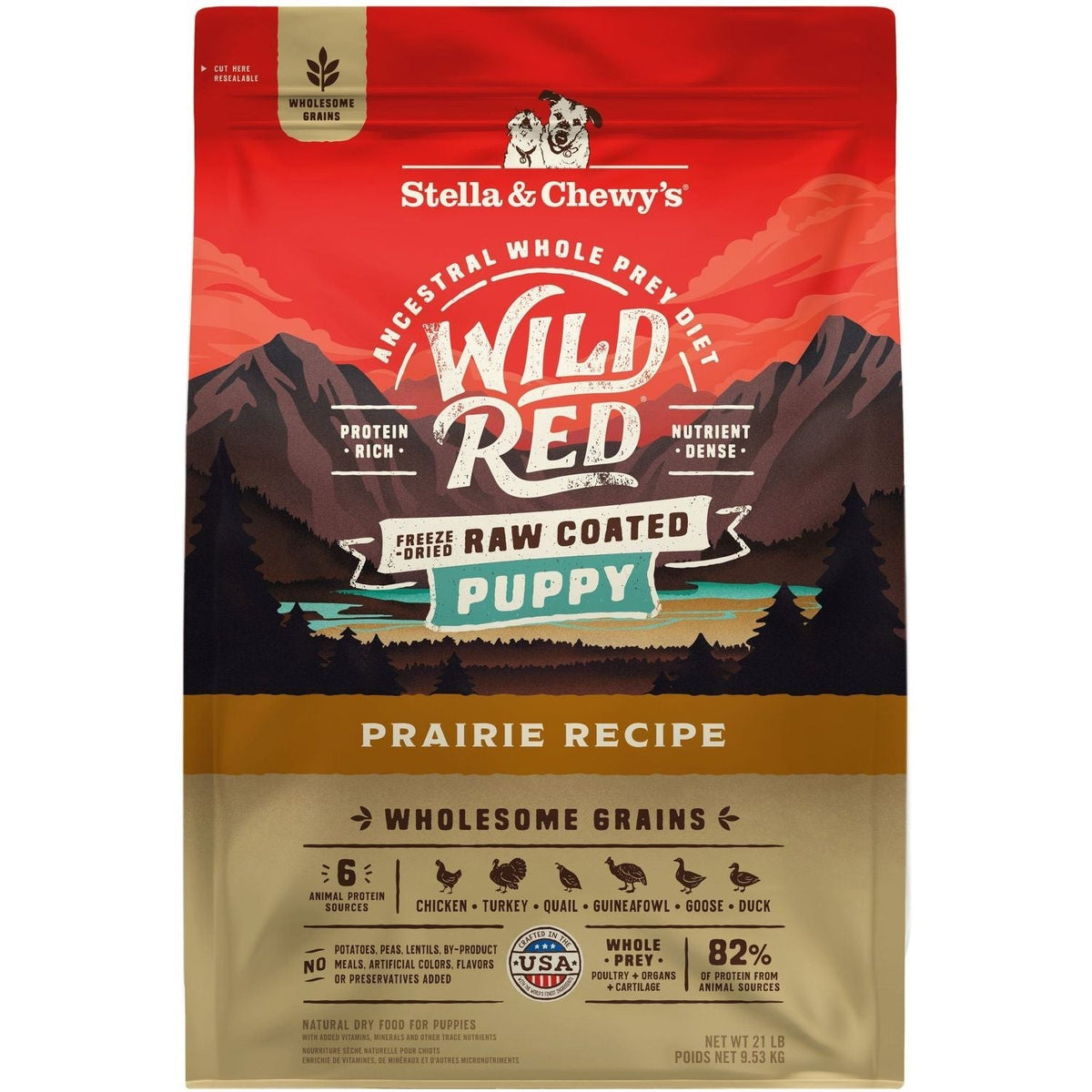 Wild Red Puppy Prairie 9.53 kg