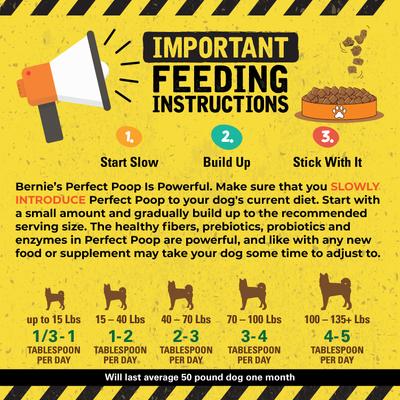 Bernie's, Perfect Poop, fibra + prebióticos + probióticos + enzimas, varios sabores, 120 / 363 / 850 g.