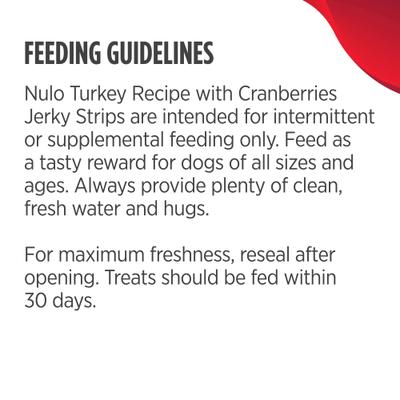 Nulo, Premium Jerky Strips, premios sin granos con probiótico BC30 para perros, varios sabores, 142 g