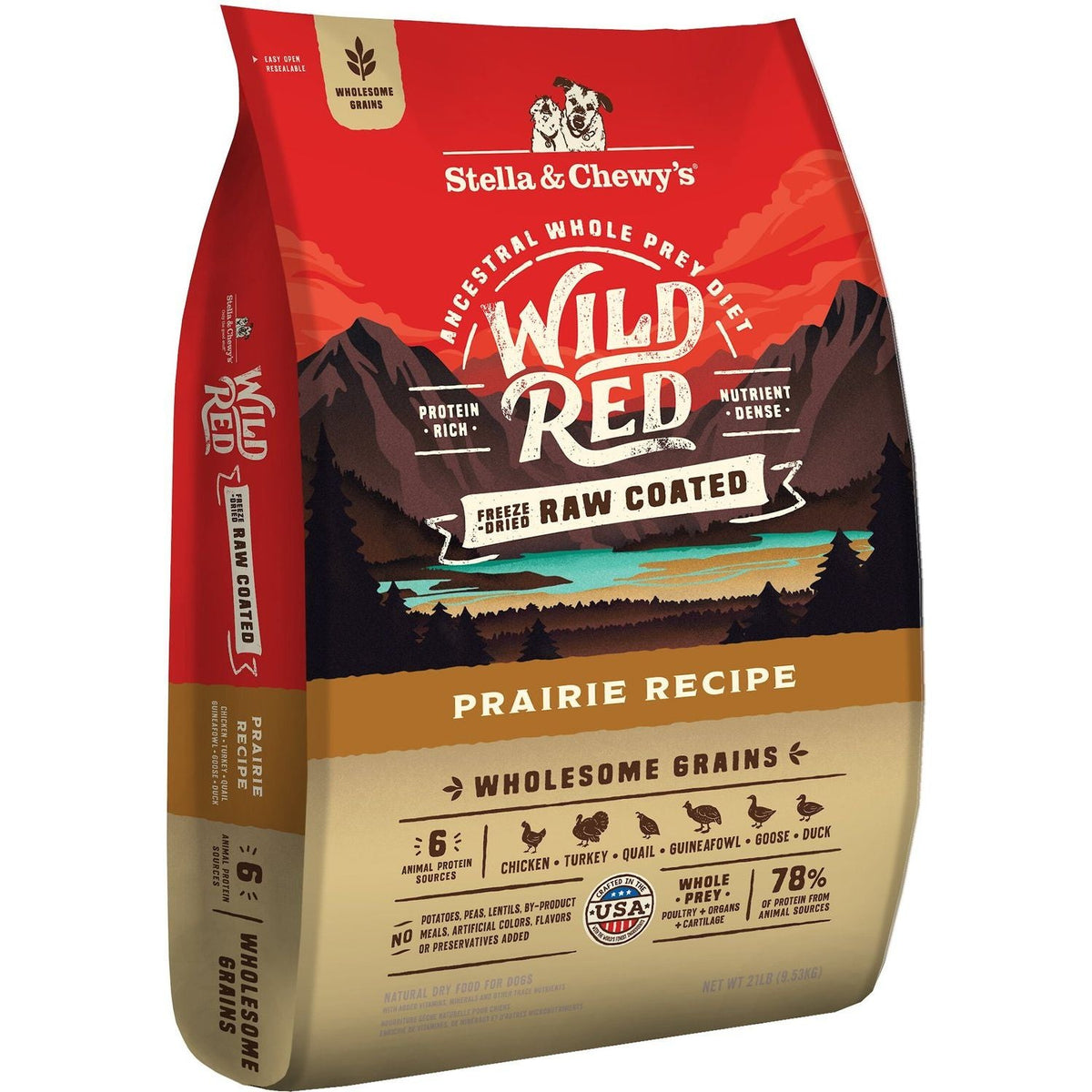 Wild Red Wholesome Grains Prairie / 9.53 kg