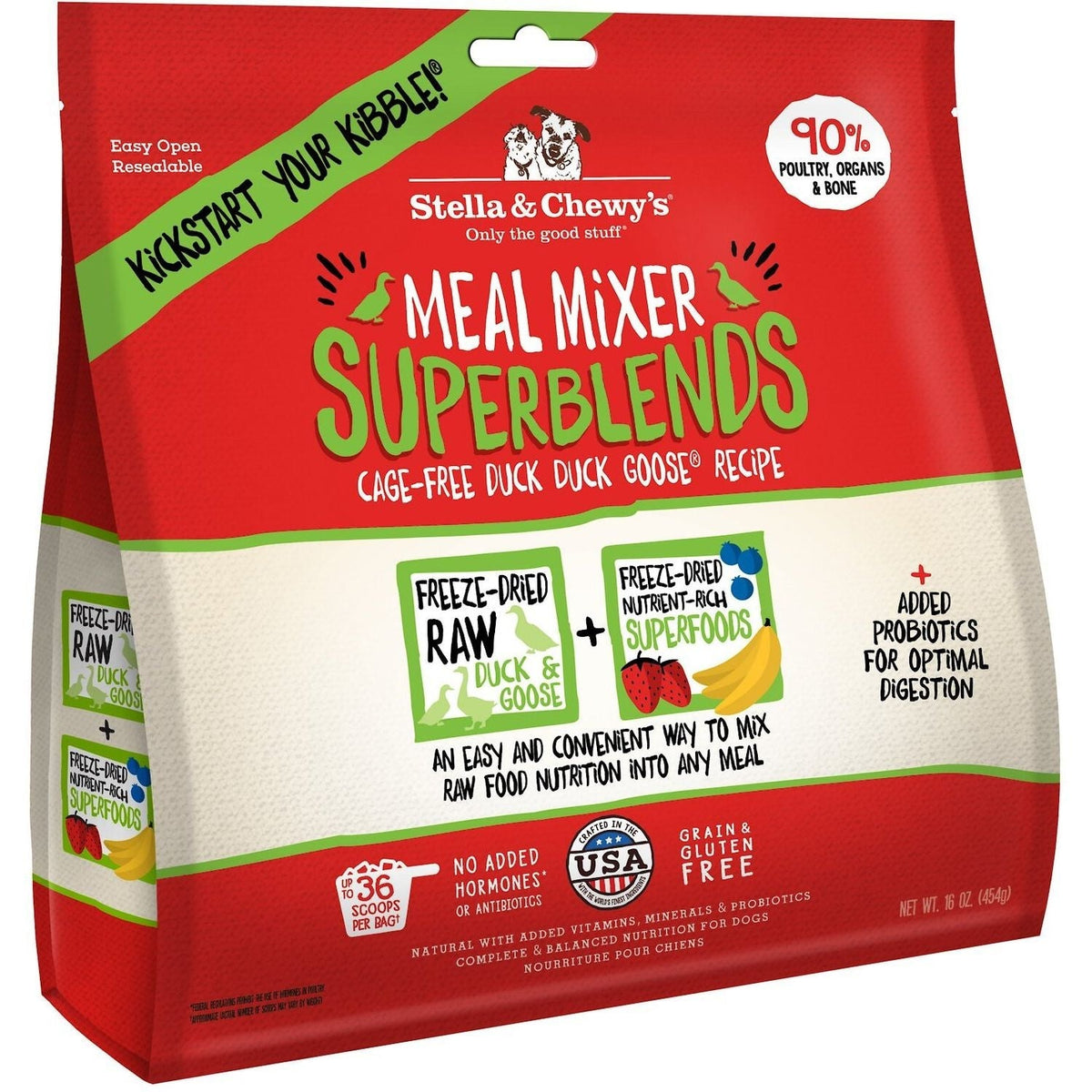 SuperBlends Meal Mixers Pato y Ganso 454 g