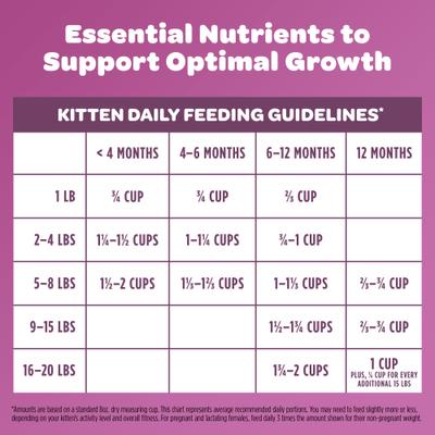 9Lives, Kitten Essentials, pollo + pescado de mar, 1.13 kg.