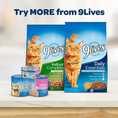 9Lives, Kitten Essentials, pollo + pescado de mar, 1.13 kg.