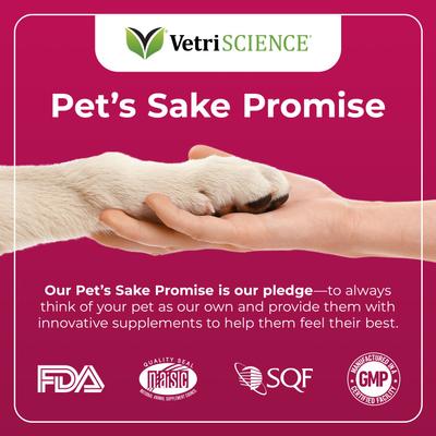 VETRI SAMe 90 comprimidos Suplemento hepático para gatos y perros, 30 comprimidos
