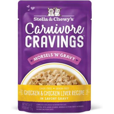 Alimento Húmedo para Gato Morsels crudo liofilizado Alimento para Gato 8 oz Pollo y carne de res