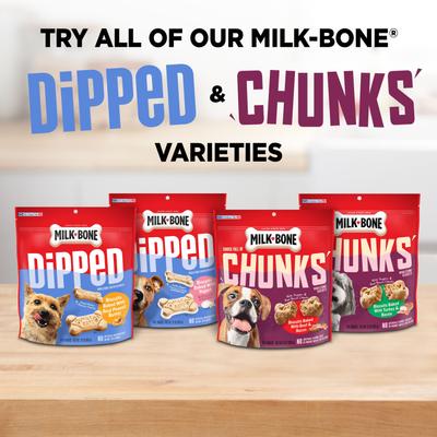 Galletas crujientes para perros bañadas en yogur de vainilla, bolsa de 12 oz, caja de 4