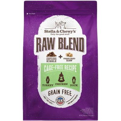 Croquetas Raw Blend sin jaula para Gato Aves de corral