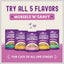 Alimento Húmedo Carnivore Cravings Morsels N Gravy para Gato sabor Salmón y Macarela 12 pack