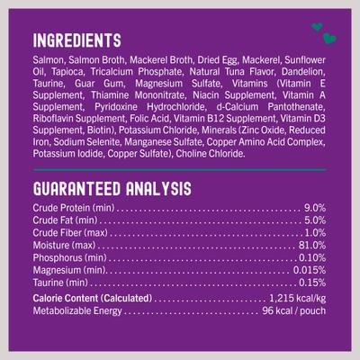 Alimento Húmedo Carnivore Cravings Morsels N Gravy para Gato sabor Salmón y Macarela 12 pack