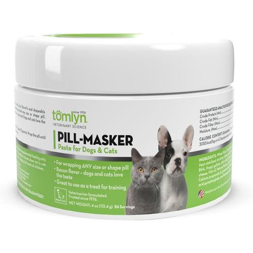 Tomlyn, Pill-Masker, Shapeable Pill Paste, sabor Tocino, 113 g.