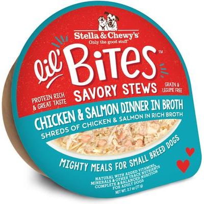 Alimento Húmedo Lil Bites Savory Stews para Perro de Raza Pequeña 12 pack