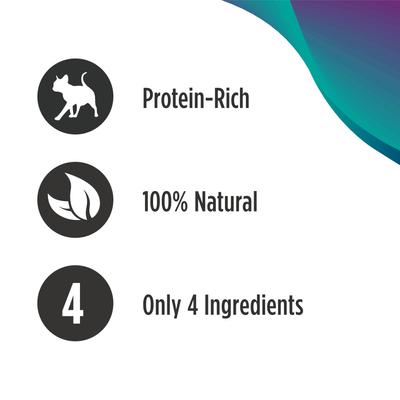 Nulo, FreeStyle Meaty Pouches Chicken & Salmon, Pollo + Salmón en Caldo para Hidratación, Gatos, 80 g × 24 bolsas