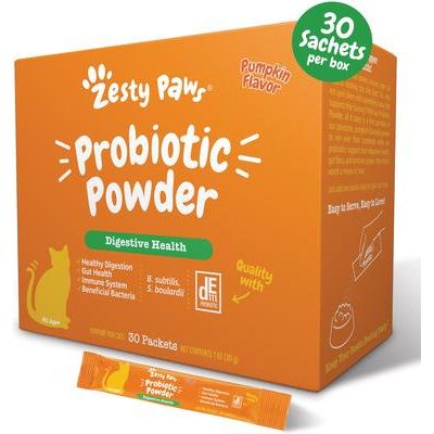Probiótico en Polvo para Digestión de Gatos sabor Calabaza 30 unidades