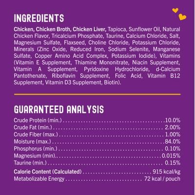 Alimento Húmedo Carnivore Cravings Savory Shreds para Gato sabor Pollo e Hígado de Pollo 24 pack