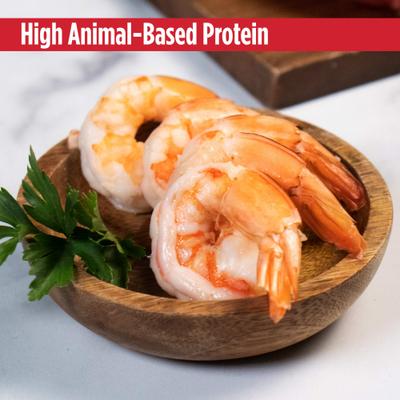 Nulo, Minced Chicken, Crab & Prawn, Pollo + Cangrejo + Camarón Entero Picados en Caldo, Gatos y Gatitos, 79 g × 12 / 170 g × 8 latas