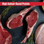 Nulo, Savory Stews Ancient Grains Beef & Seabass, Res + Lubina + Calabaza + Quinoa Roja en Caldo, Cachorros y Adultos, 170 g × 8 latas