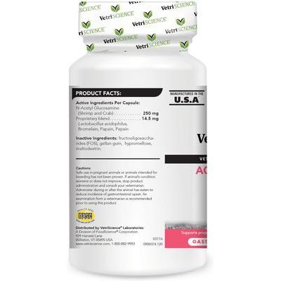 Cápsulas Acetylator, suplemento digestivo para gatos y perros, 120 unidades
