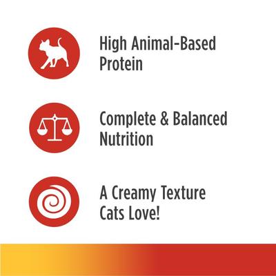 Nulo, FreeStyle Silky Mousse Chicken & Salmon, mousse húmedo sin granos para gatos, Pollo + Salmón, 79 g × 24 bolsas