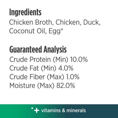 Nulo, FreeStyle Silky Mousse Chicken & Duck, mousse húmedo sin granos para gatos, Pollo + Pato, 79 g × 24 bolsas