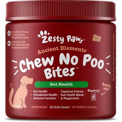 Chew No Poo Ancient Elements para Coprofagia de Perros sabor Bisonte 90 chews