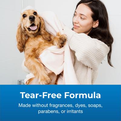 PetAg, Fresh 'n Clean Soothing & Sensitive Shampoo, Hypoallergenic + Tearless, para Perros y Gatos, 532 ml.