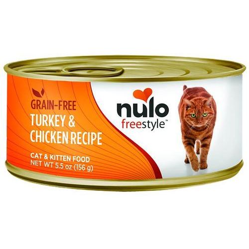 Nulo, FreeStyle Paté Salmon & Mackerel, Salmón + Caballa, Sin Granos, Gatos y Gatitos, 156 g × 24 / 354 g × 12 latas