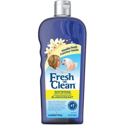 PetAg, Fresh 'n Clean Snowy-Coat Whitening Shampoo, Vanilla Scent, 532 ml.