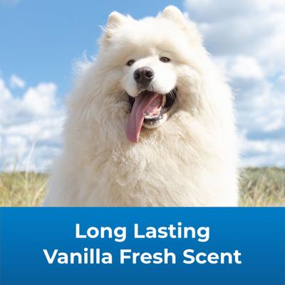 PetAg, Fresh 'n Clean Snowy-Coat Whitening Shampoo, Vanilla Scent, 532 ml.