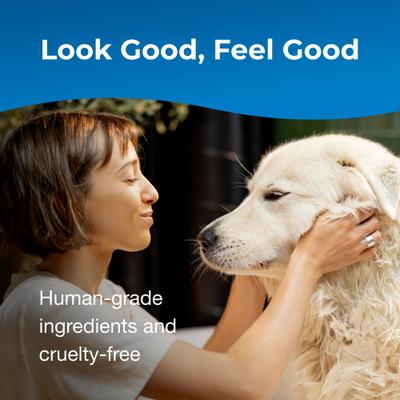PetAg, Fresh 'n Clean Snowy-Coat Whitening Shampoo, Vanilla Scent, 532 ml.
