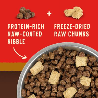 Stella & Chewy's, Wild Red Raw Blend Kibble Grain-Free para perros, varios sabores, 1.59 / 9.53 kg
