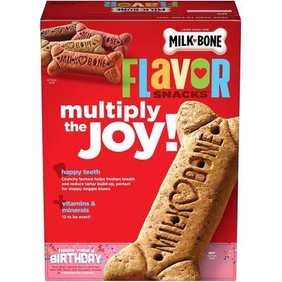 Flavor Snacks Large Biscuit Dog Treats, 60-oz box
