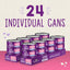 Alimento Húmedo Carnivore Cravings Savory Shreds para Gato 24 pack 79 gr. Tuna & Mackerel
