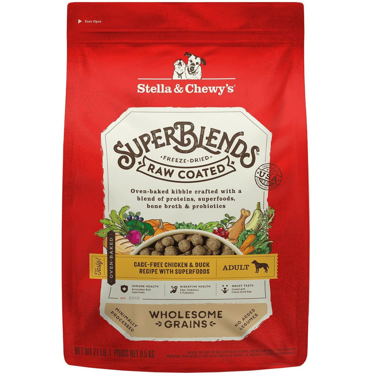 SuperBlends Raw Coated Chicken & Duck 9.53 kg
