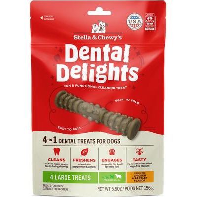 Premios Dentales Dental Delights para Perro Grande sabor Pollo y Perejil 156 g.