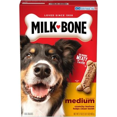 Milk-Bone Original Small, galletas crujientes sabor Res para perros pequeños, 4.54 kg